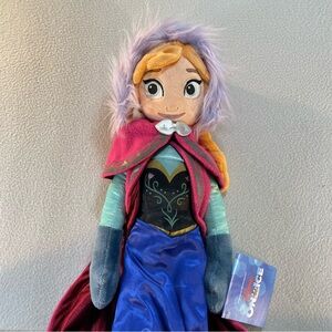 Disney On Ice Frozen Anna Plush Doll NWT!